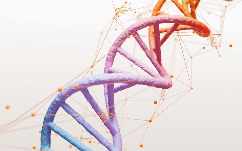 DNA+Tech Science Grafik