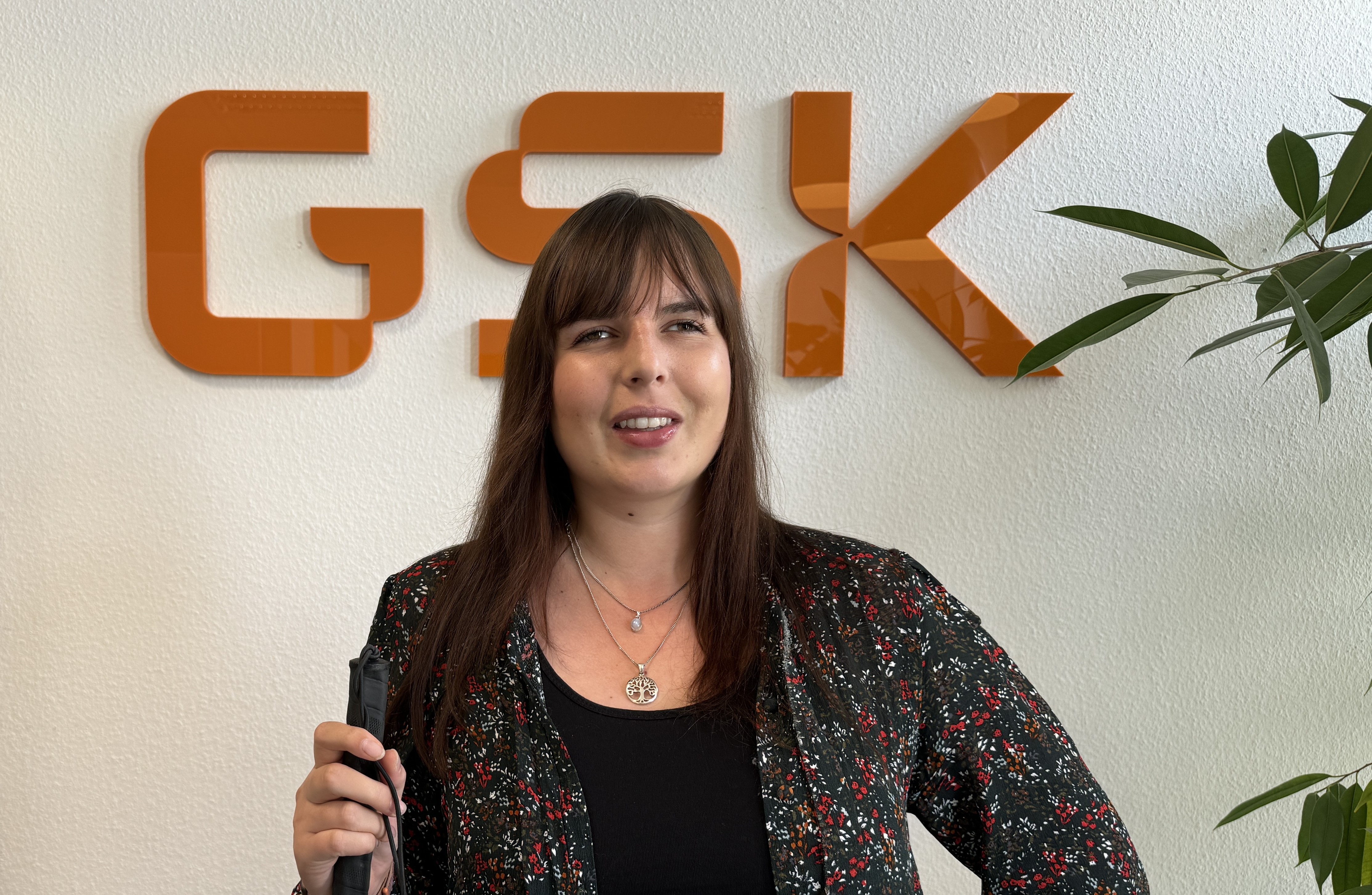 Julia hat am myAbility-Programm am GSK-Standort in Marburg teilgenommen