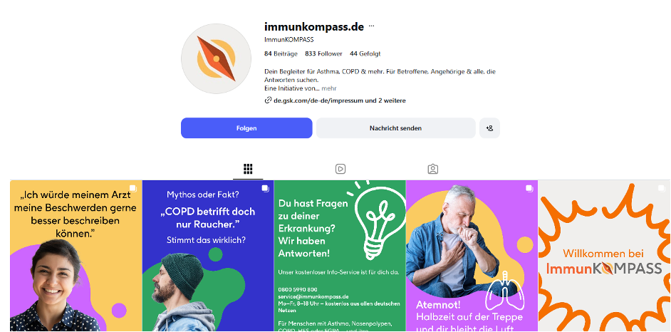 Immunkompass-Instagram