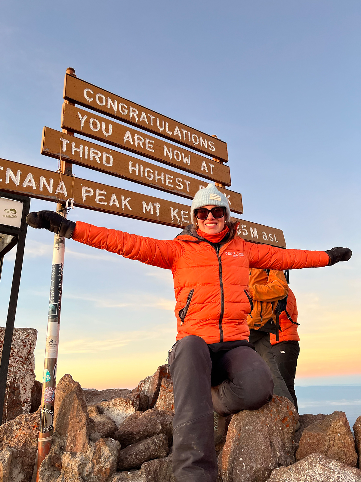 Mount Kenya Gipfel