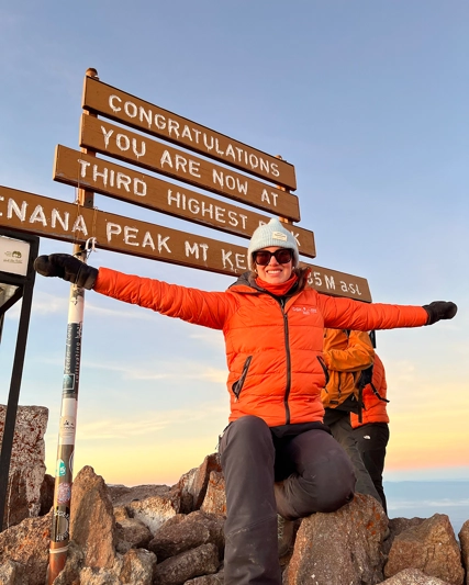 Mount Kenya Gipfel