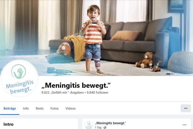Meningitis bewegt Facebook