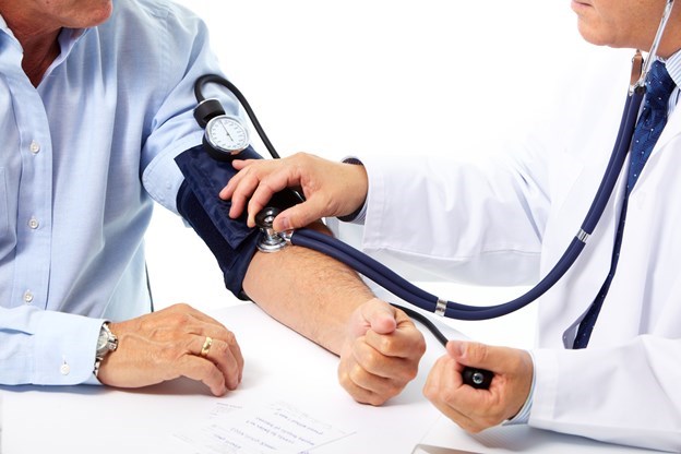 Blood Pressure Measurement Doctor And Patient