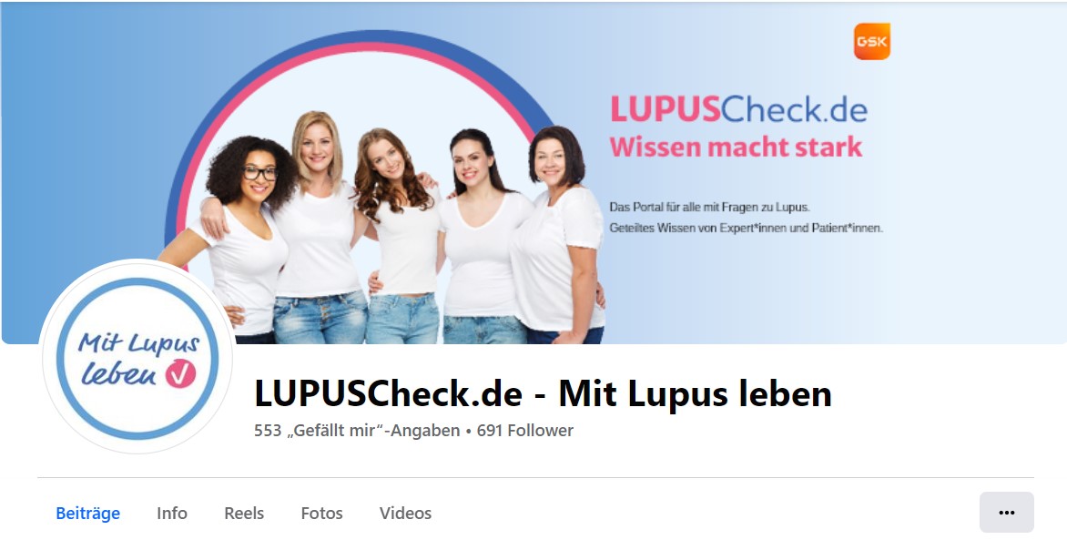 Screenshot LUPUSCheck.de Facebook