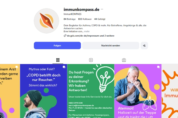 Immunkompass-Instagram
