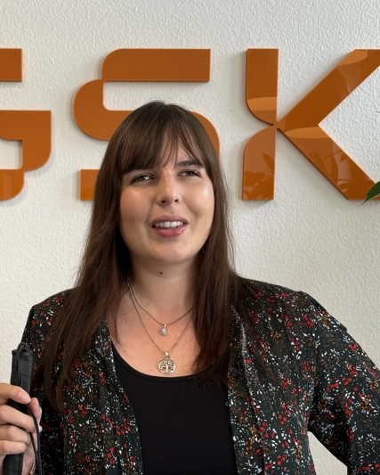 Julia hat am myAbility-Programm am GSK-Standort in Marburg teilgenommen